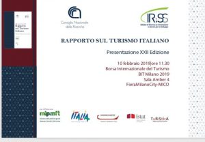 Presentazione XXII Rapporto sul Turismo italiano